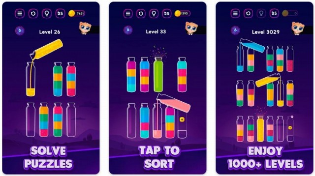 Get Color：Color Water Sortのゲーム画像
