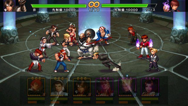 THE KING OF FIGHTERS '98UM OLのスマホゲームプレイ画像