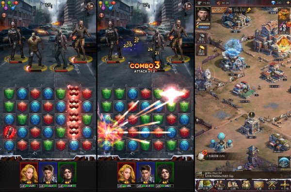 パズル&サバイバルのゲームプレイ画像